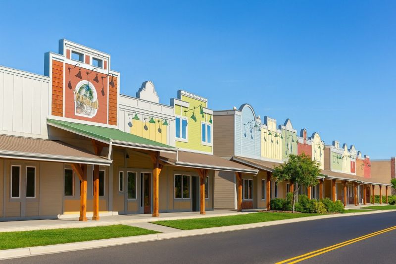 Colorful Home Facades
