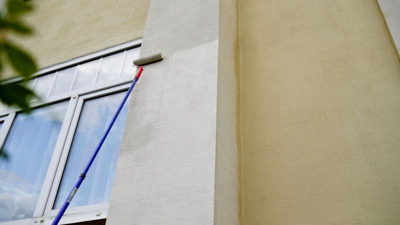 Exterior Cladding Painting detail