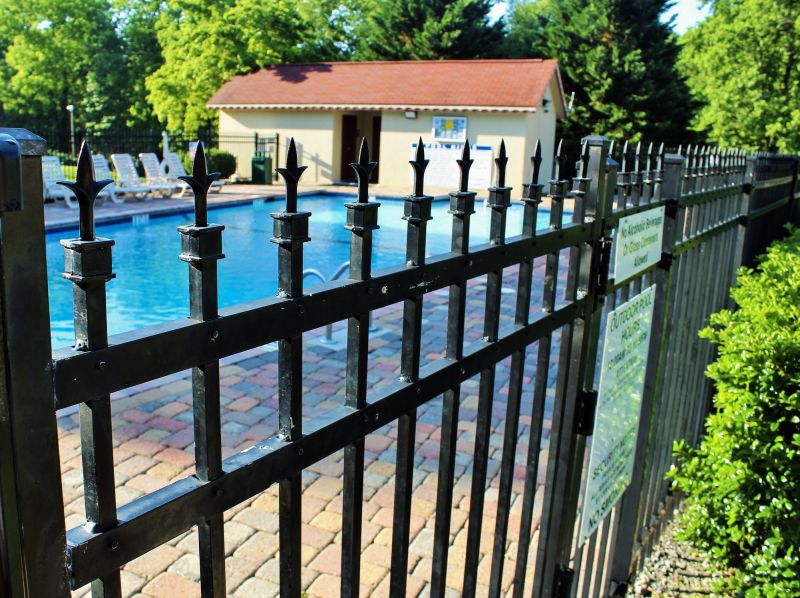 Pool Fence Painting